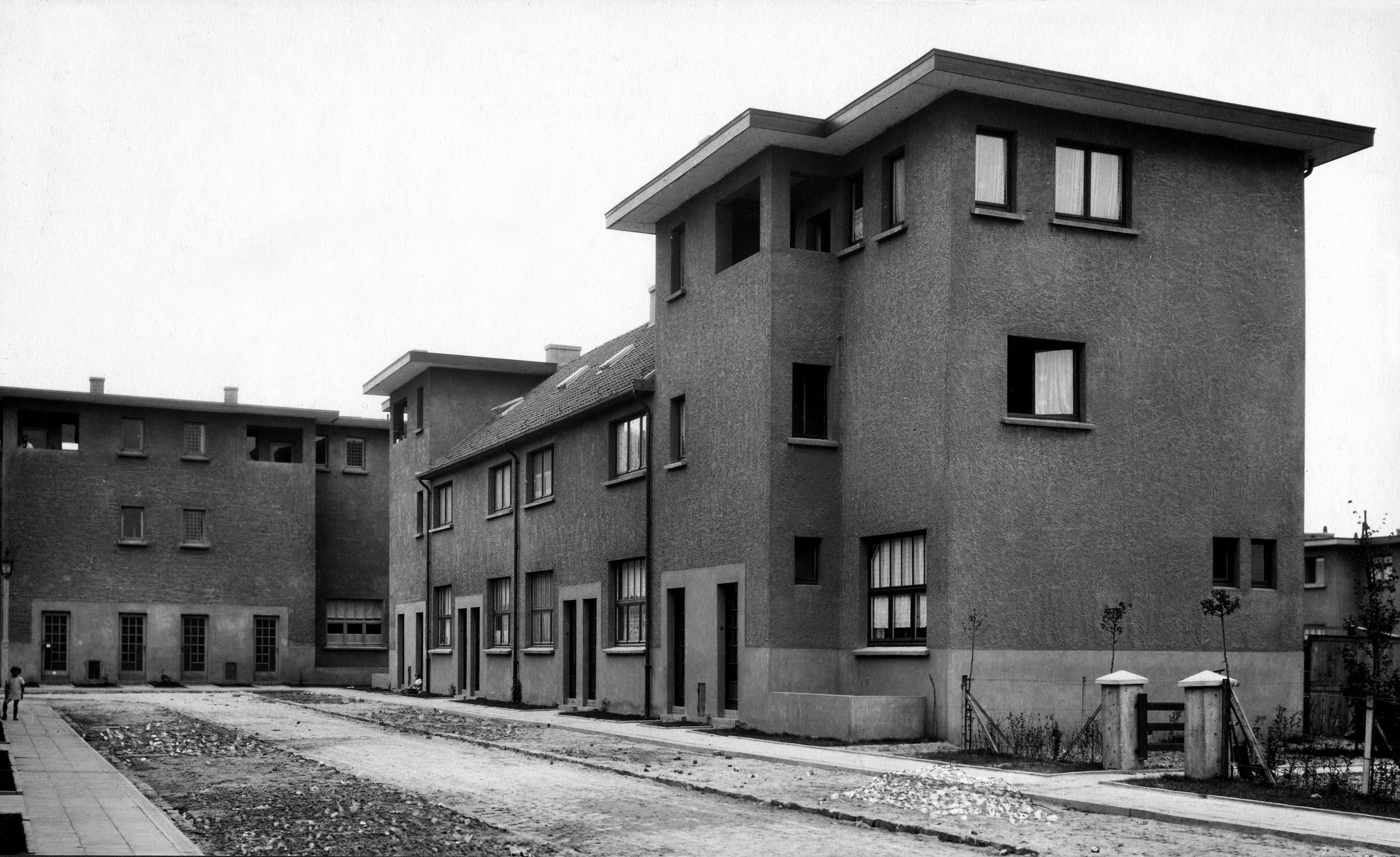Photo de la cité moderne en 1922
