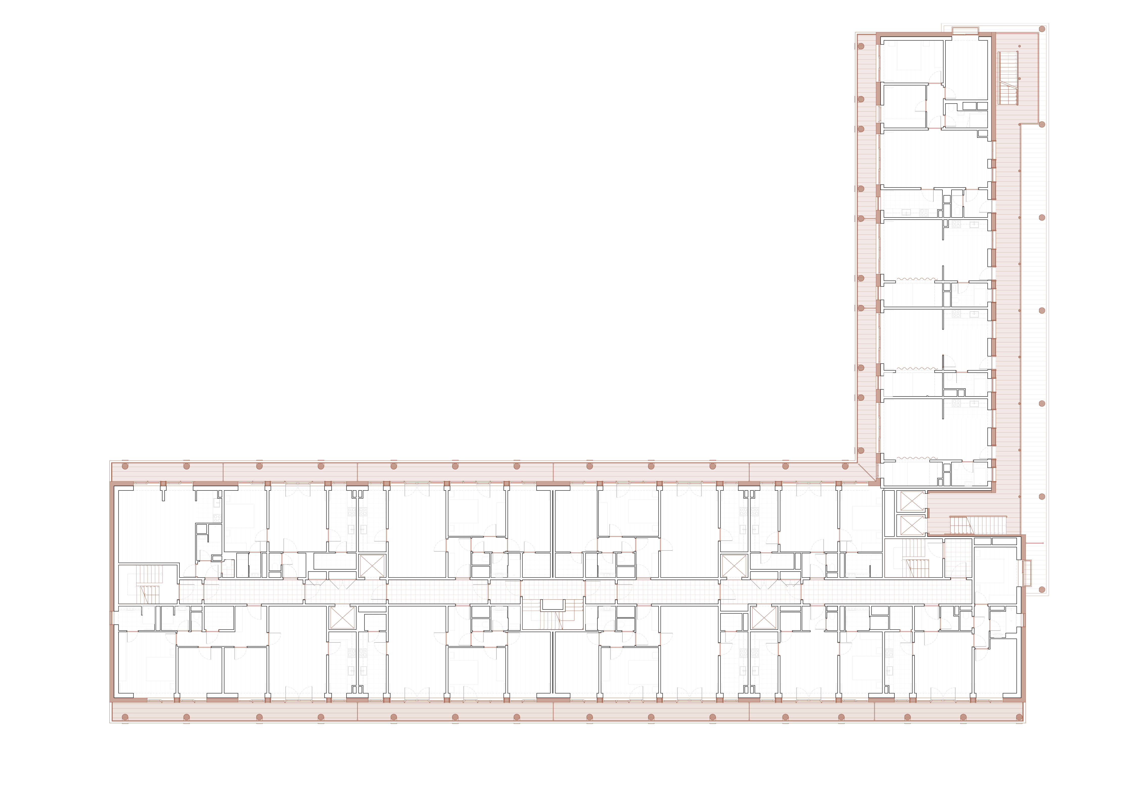 Plan du étage type