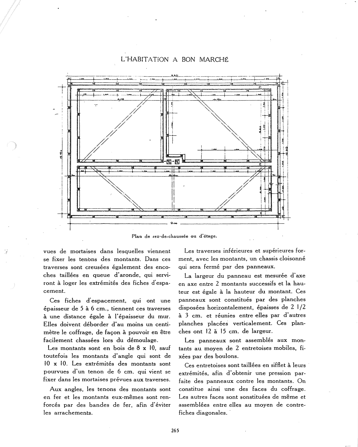 Dessin d'archive - plan d'archive