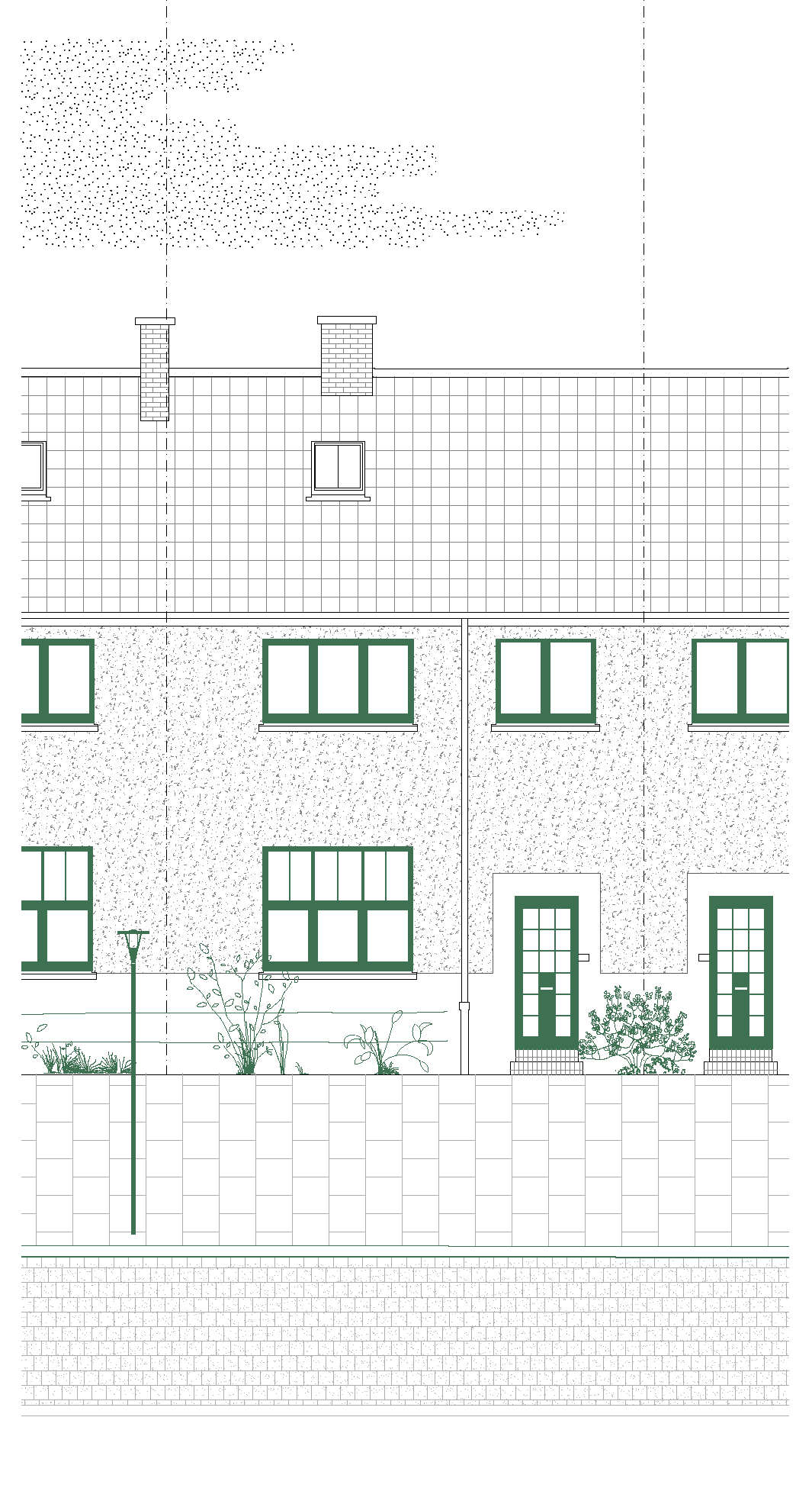 Dessin filaire type D