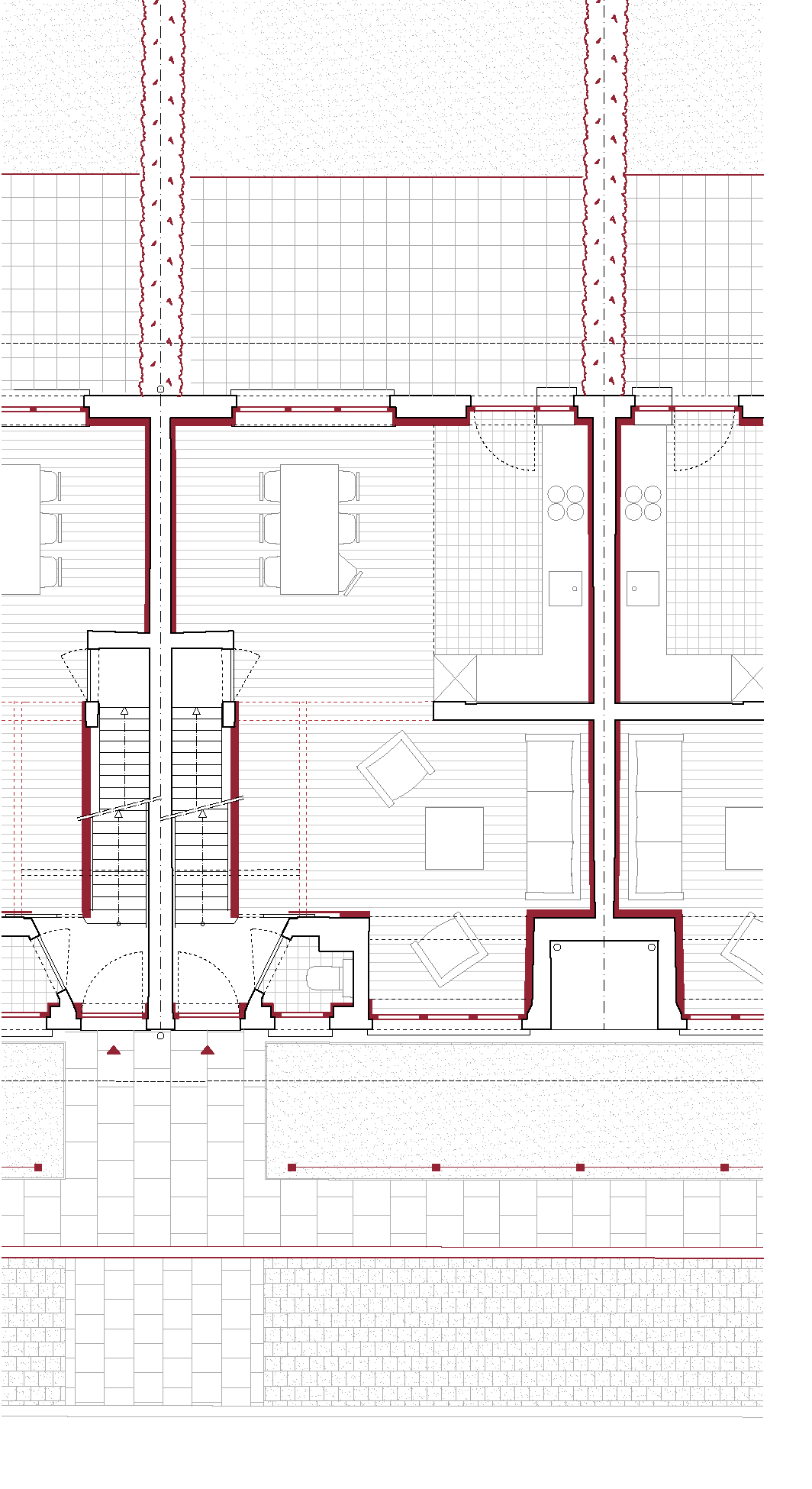 Dessin filaire type H