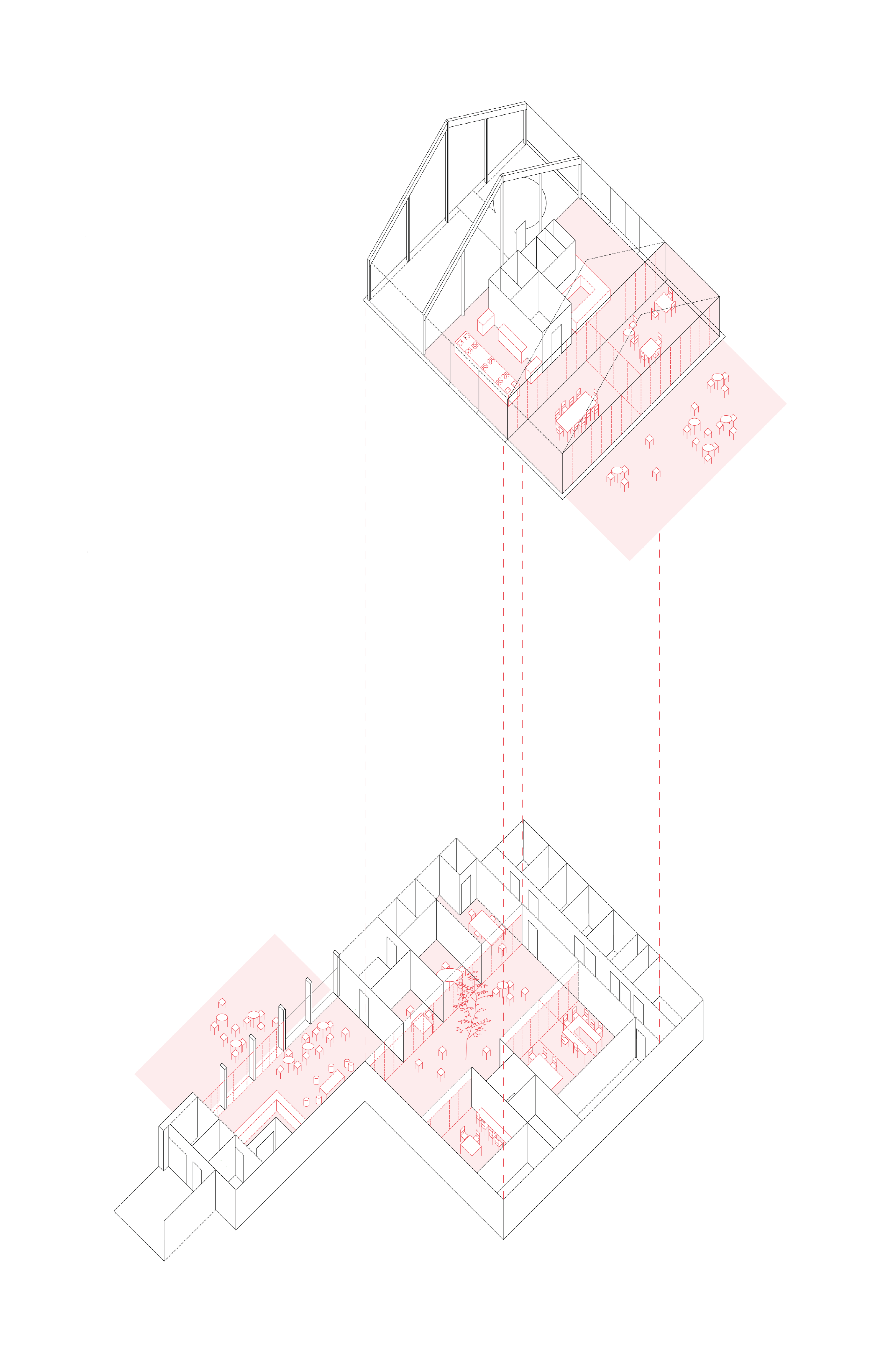 Axonométrie schématique