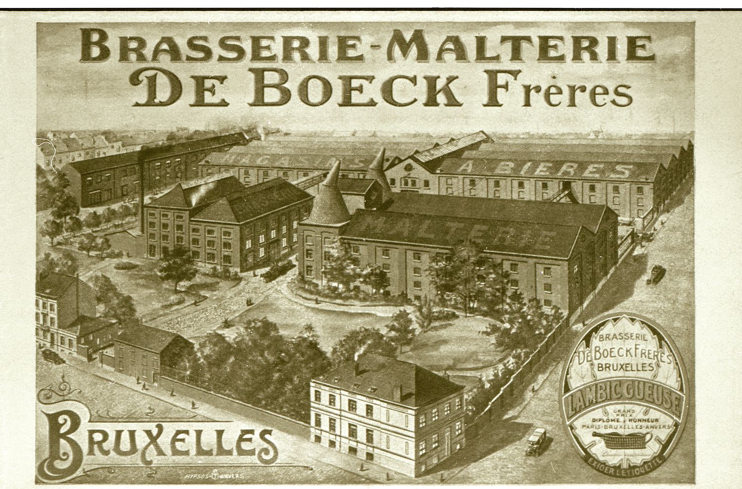 Image d'archive de la brasserie de boeck