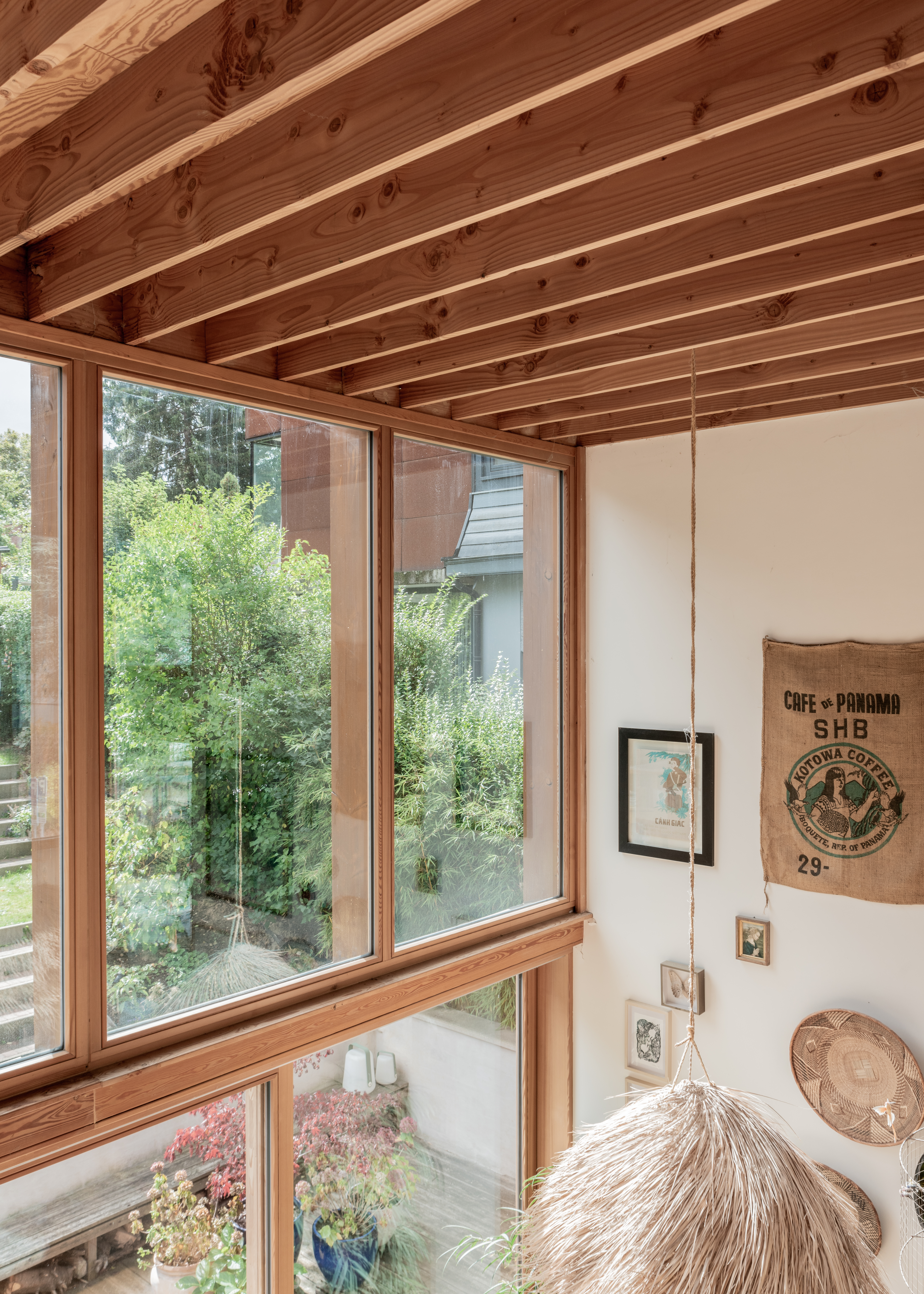 Double hauteur de la mezzanine