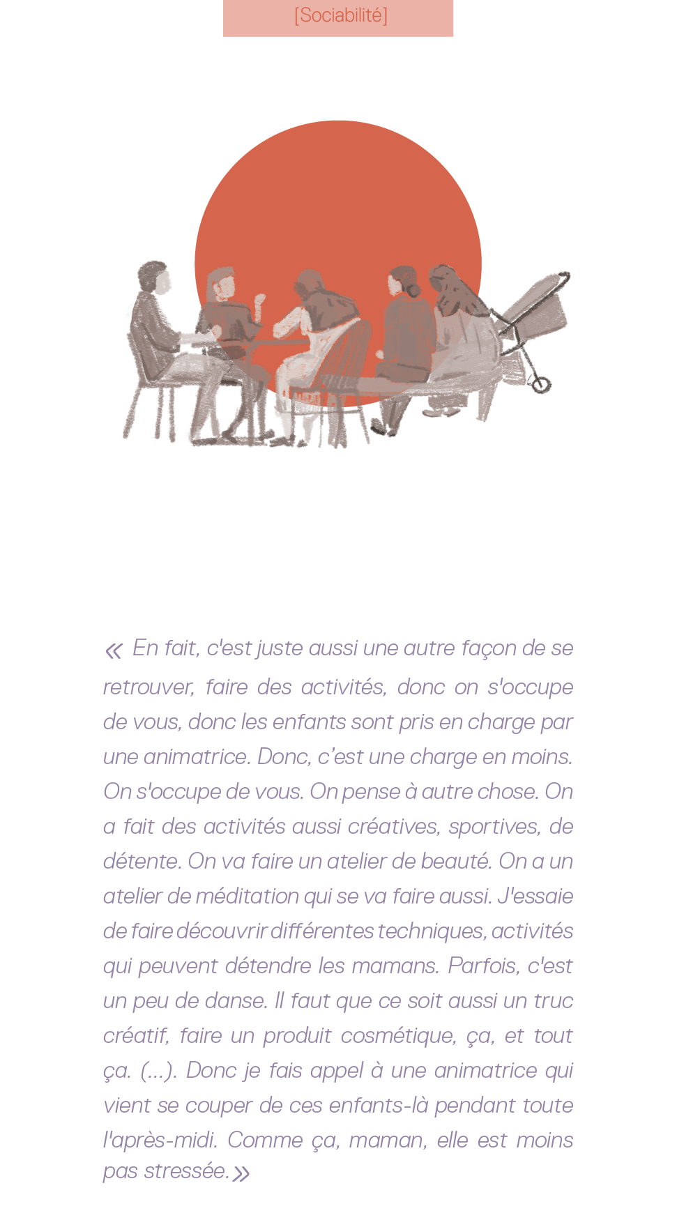 Entretien à propos de la sociabilité 