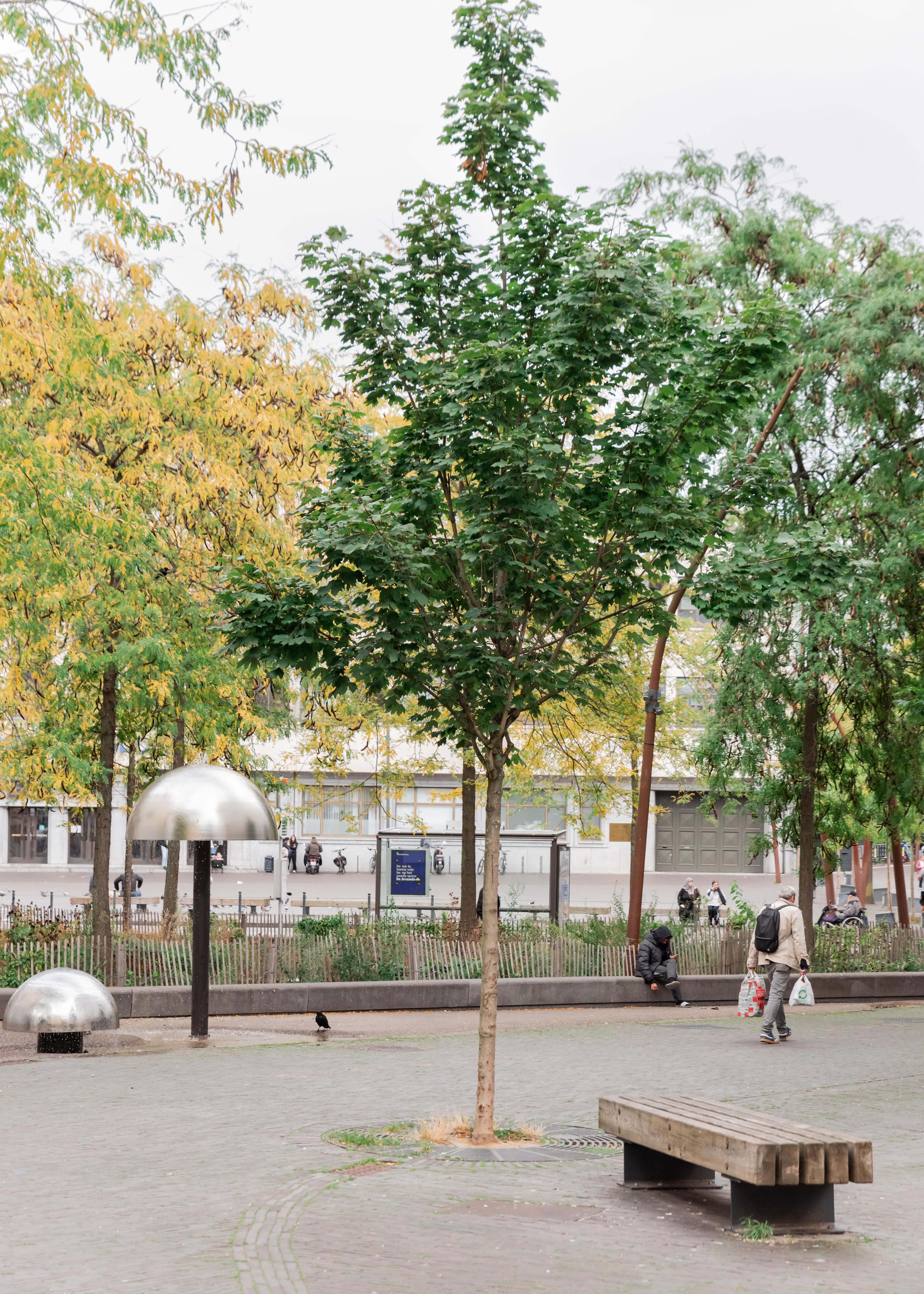 Photo de la place de Houffalize