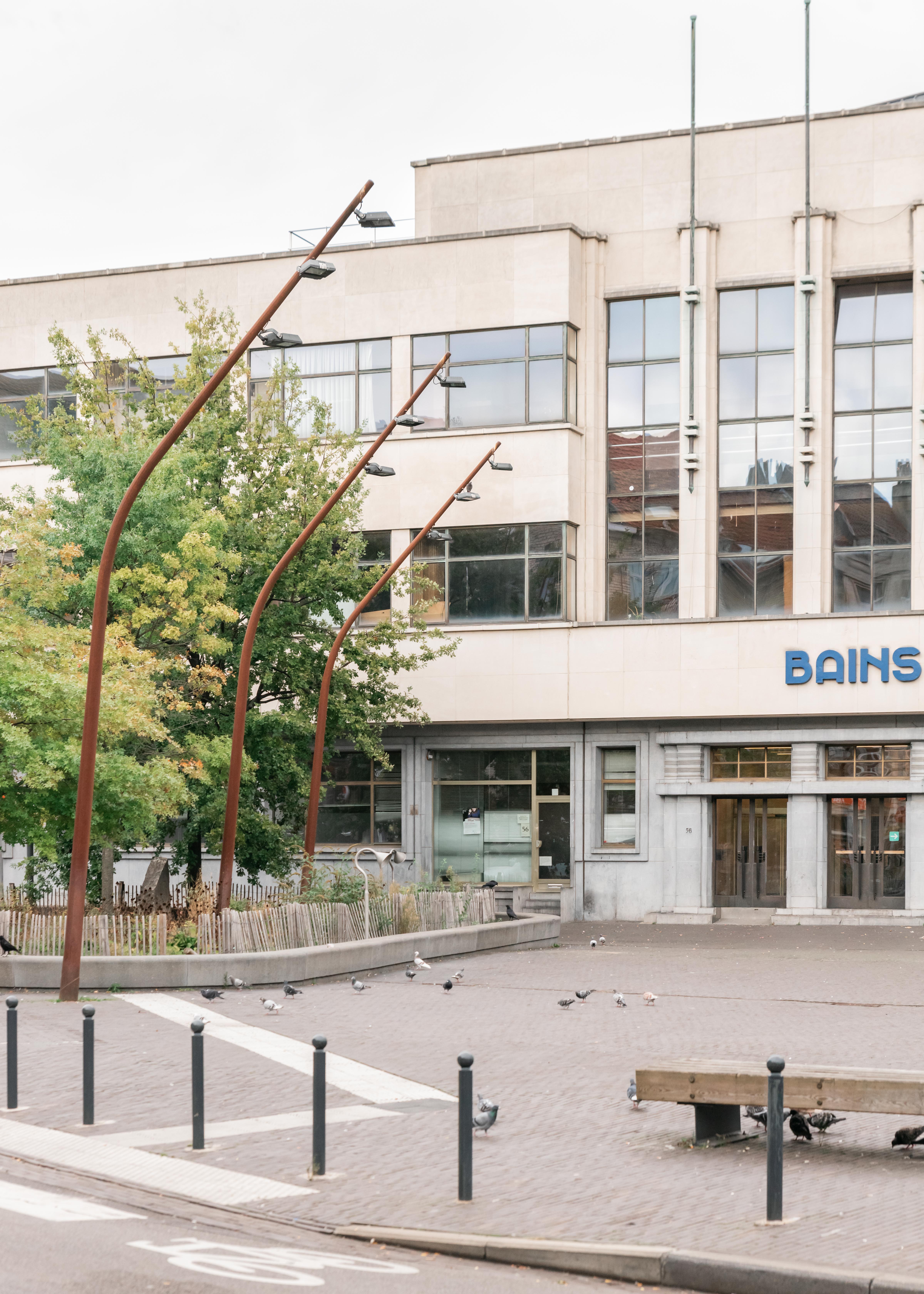 Photo de la place de Houffalize