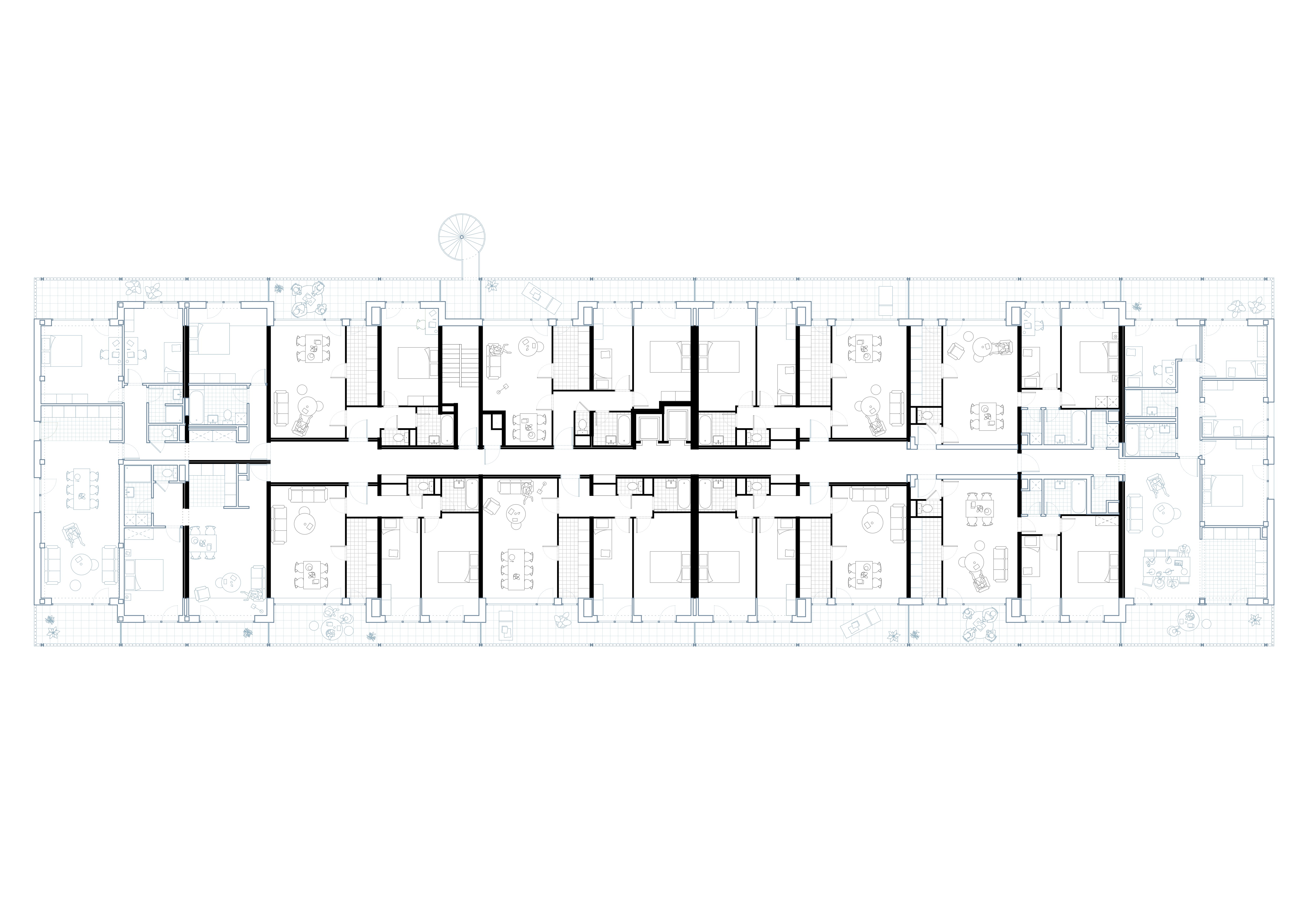 Plan type projeté