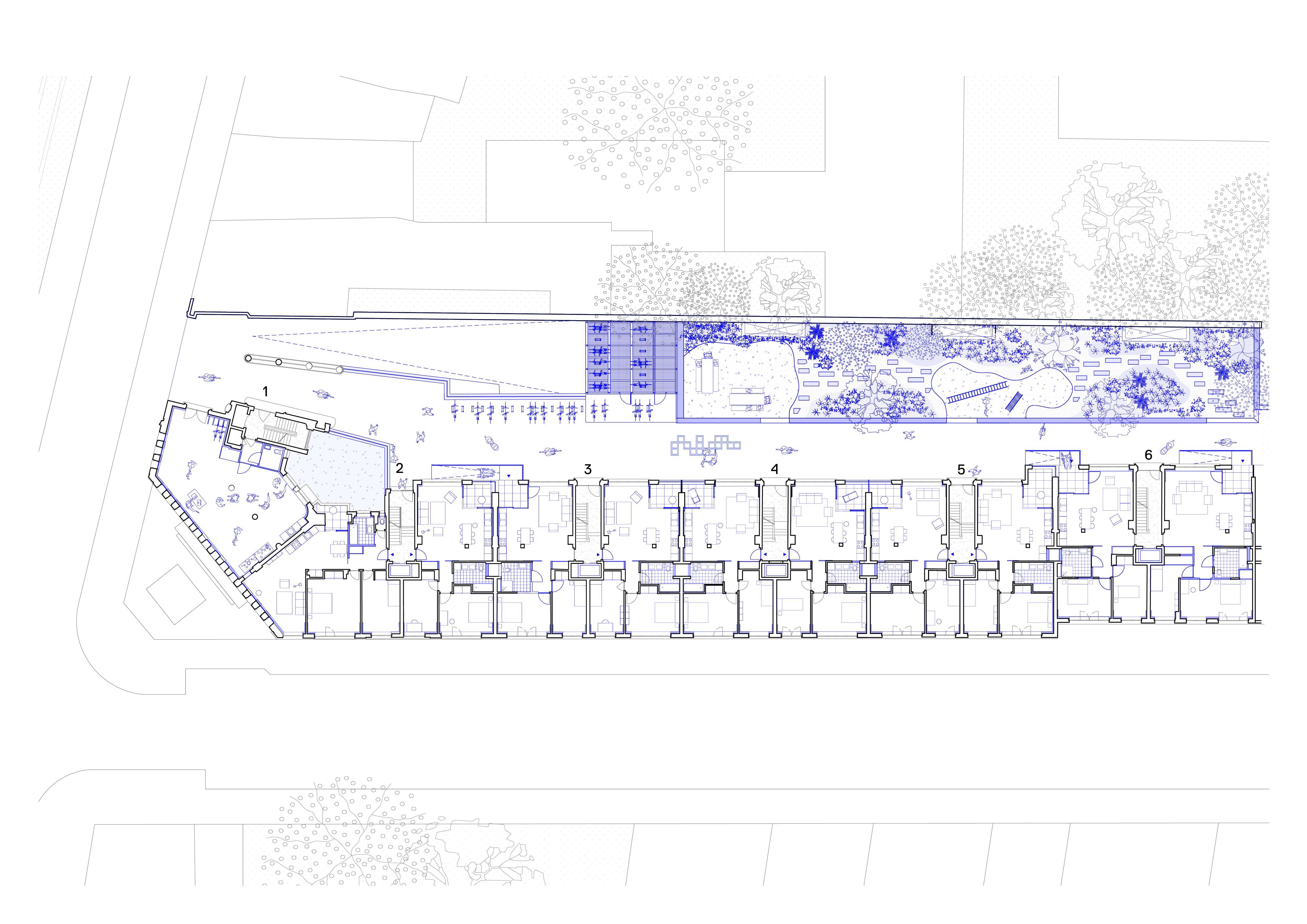 plan du rez-de-chaussée