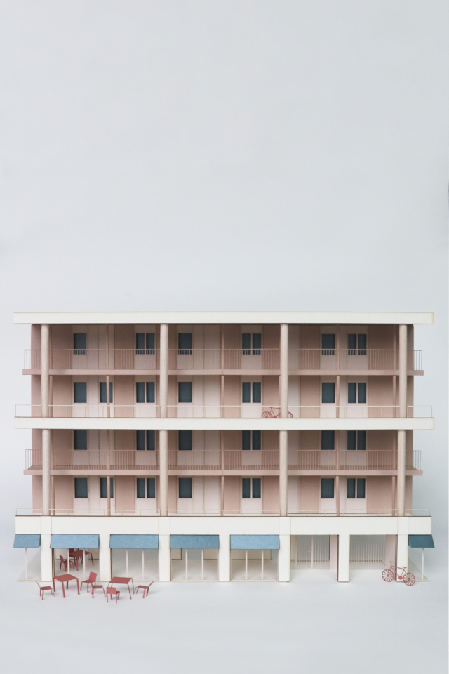 Photo de la maquette du projet