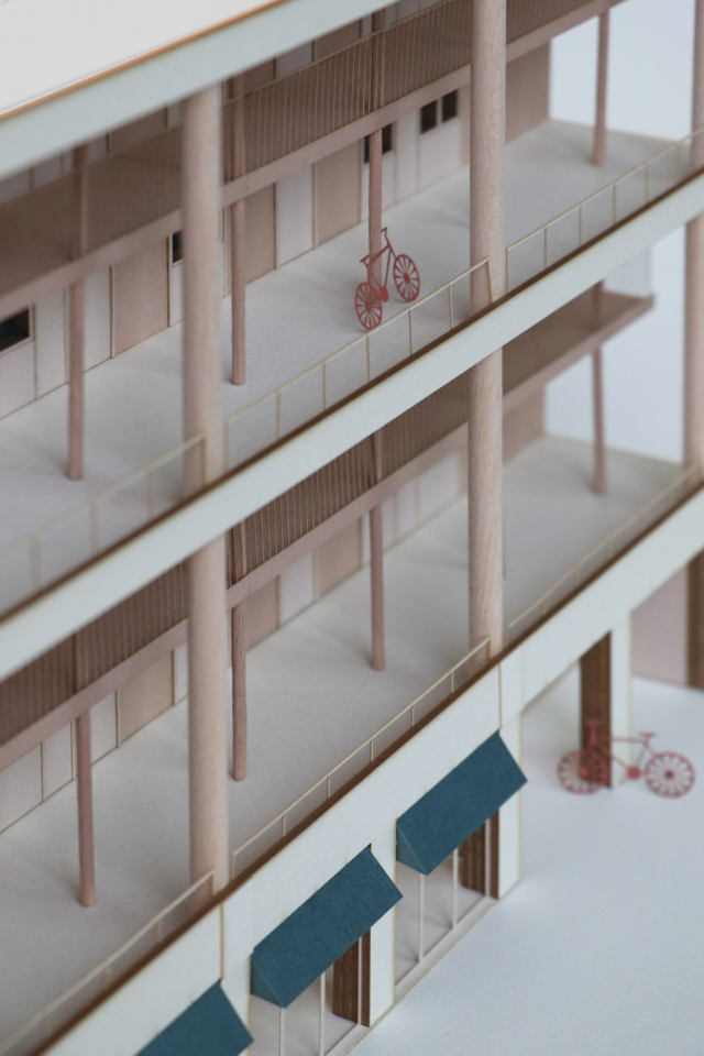 Photo de la maquette du projet