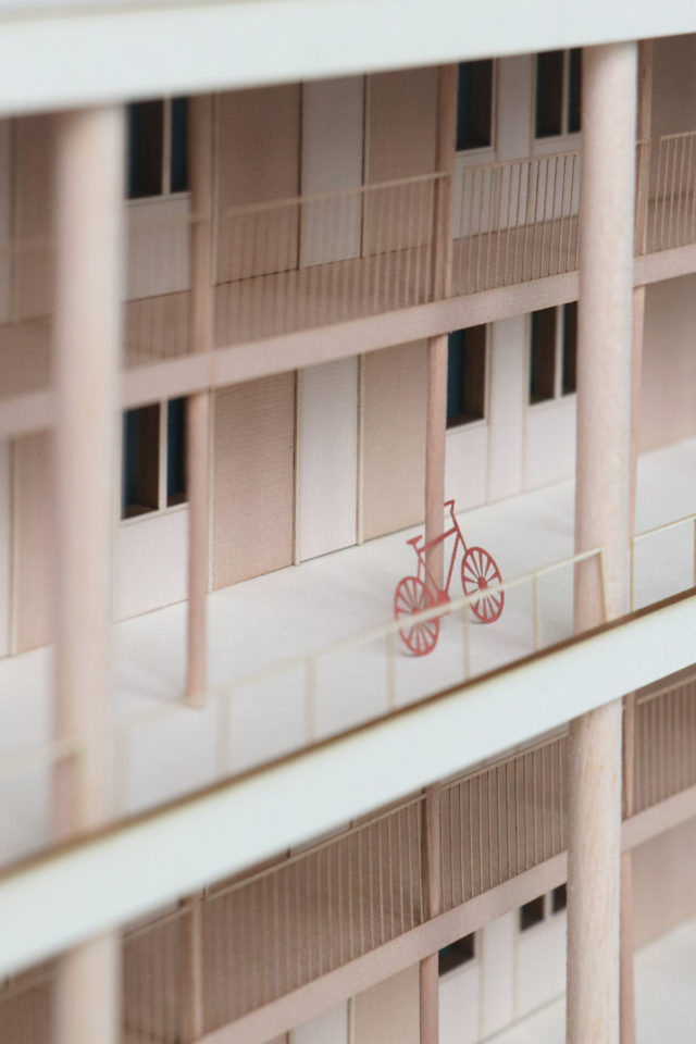 Photo de la maquette du projet