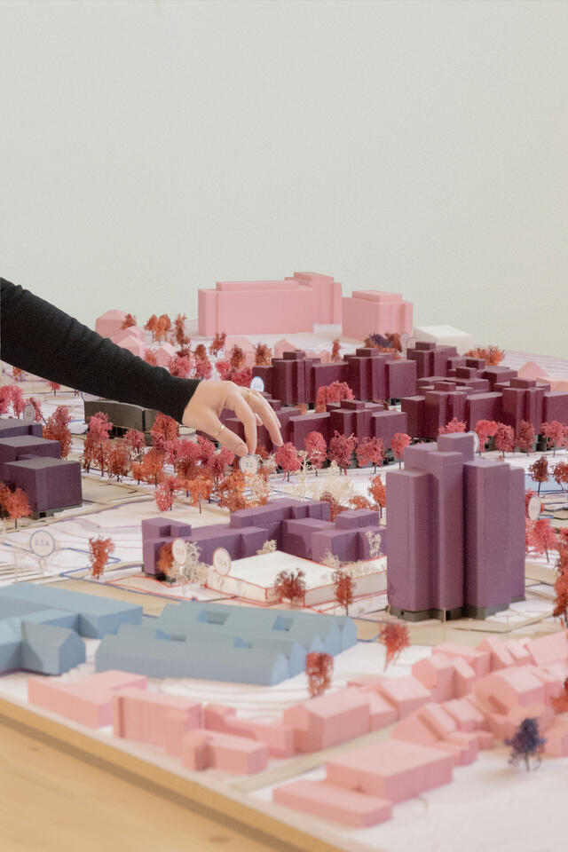 Maquette quartier Versailles