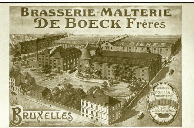 Image d'archive de la brasserie de boeck
