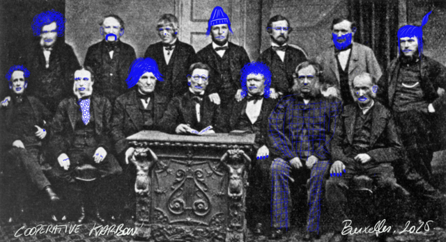 Rochdale Equitable Pioneers Society gribouillée 