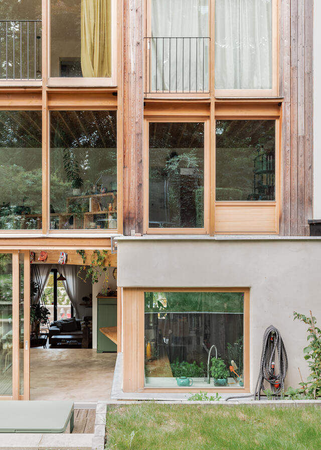 Détail de la photo de la façade arrière