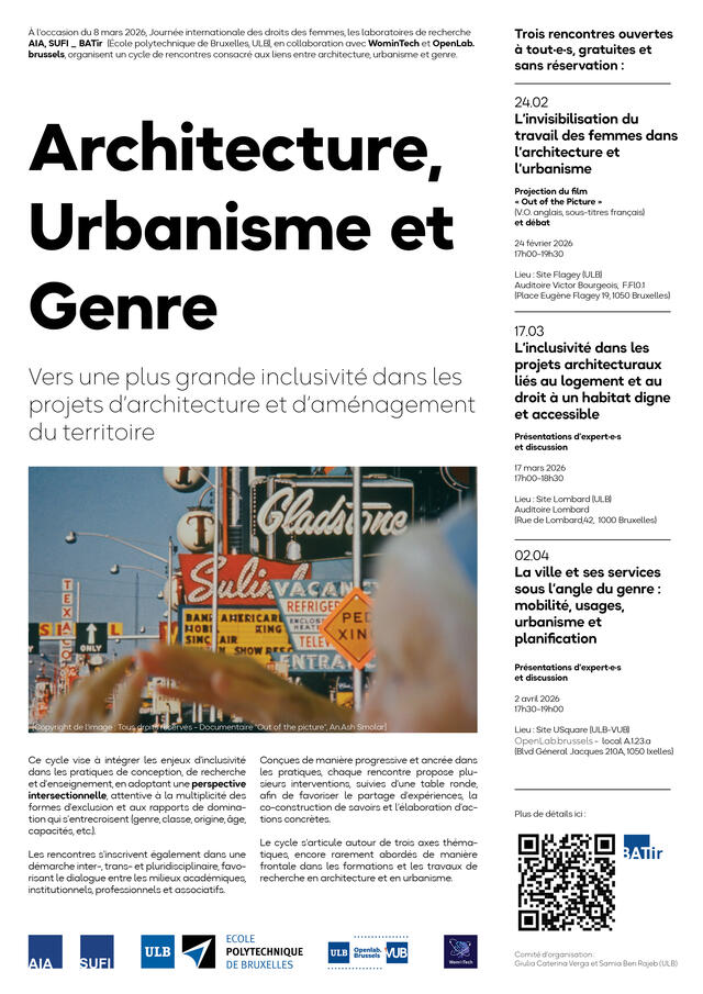 Affiche du cyle de conférence 
