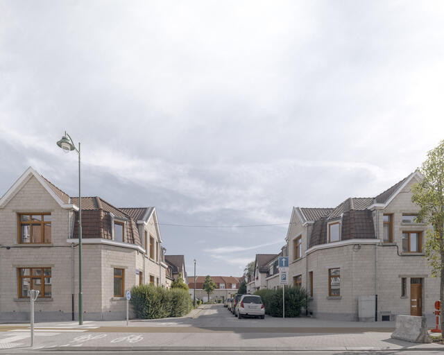 Photo rue de koninck avec deux angles 