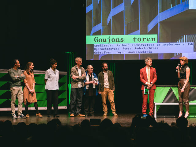 Photo de la remise des prix 